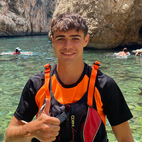 Guia kayak granadella Josep
