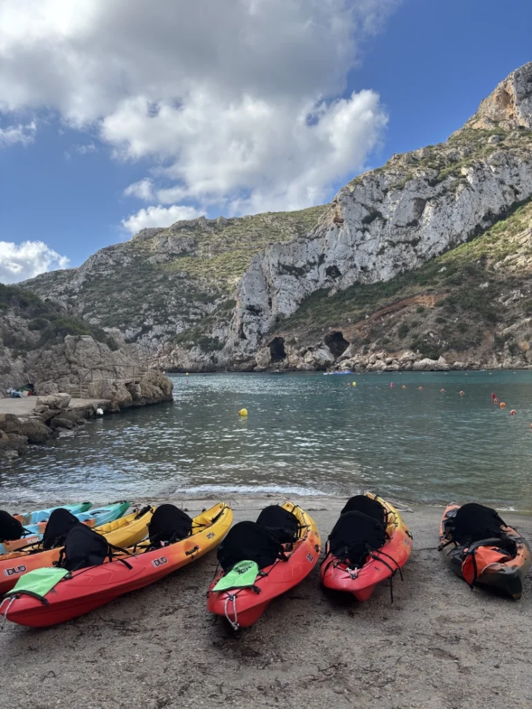 Kayaks cala Granadella Aventura-t