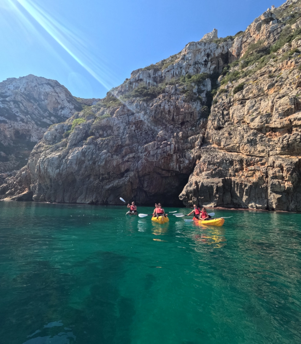 kayak en denia